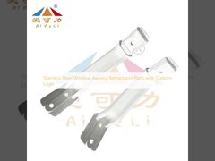 কাস্টম লোগো সহ স্টেইনলেস স্টীল উইন্ডো অ্যারিং retractable অংশ