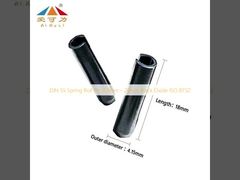 DIN SS স্প্রিং রোল পিন 0.8mm - 20mm কালো অক্সাইড ISO 8752