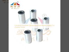 নলাকার সানশেড ক্যানোপি অ্যালুমিনিয়াম বাকল টেকসই আউটডোর শেডের জন্য