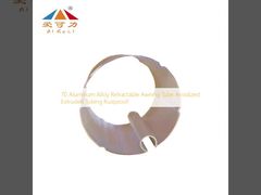 70 Aluminum Alloy Retractable Awning Tube Anodized Extruded Tubing Rustproof