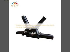 টেকসই ফ্রেঞ্চ ডানপি উপাদান ফোল্ডিং স্ট্যান্ড চার পা চেইন সংযোগ সঙ্গে