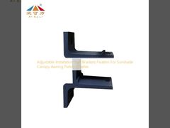 নিয়মিতযোগ্য ইনস্টলেশন ওয়াল বন্ধনী সানশেড ক্যানোপি আচ্ছাদন পার্কিং শেডের জন্য