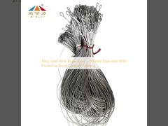 অ্যালগরি স্টিলের তারের দড়ি 3 মিমি - 300 মিমি ব্যাসার্ধ সুরক্ষা বেভেল কাস্টম লেপ সহ