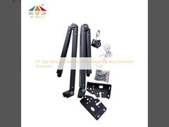 K3 Type Telescopic Awning Arms Aluminum Alloy Sunshade Accessory